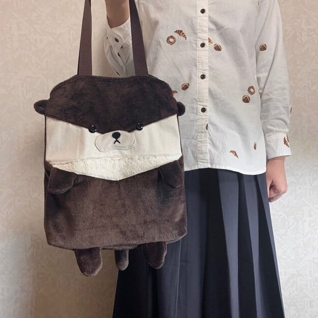 sachi カワウソ A4 ミニバッグ